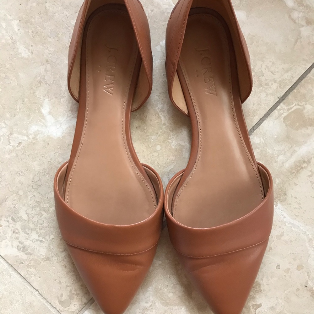 J Crew D’Orsay Flats